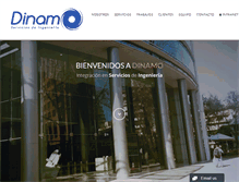 Tablet Screenshot of dinamo.cl